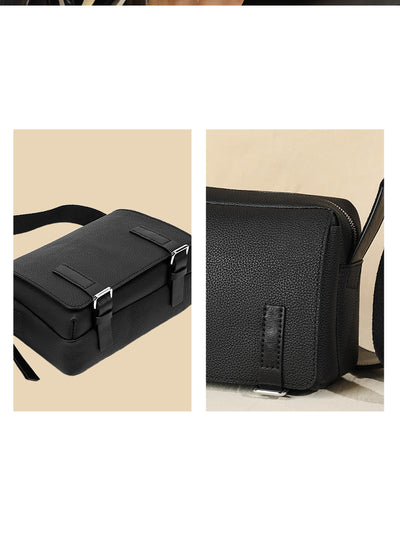 Bolso Mensajero de Cuero Genuino Hecho a Mano - Diseño Artesanal Personalizable - Image 9