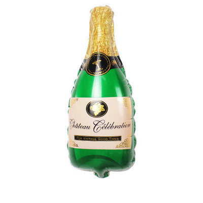 Globo Metalizado para Decoración de Fiestas, Bodas y Bares - Diseño Champagne y Whiskey - Image 3