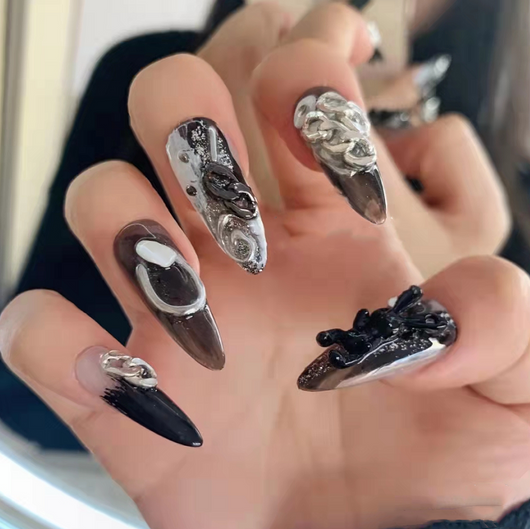 Uñas Postizas Dark Skull Rabbit - Image 4