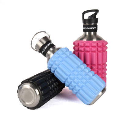 Botella Deportiva Multifunción Aonfit con Rodillo de Espuma Integrado - Image 4