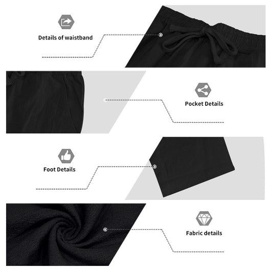 Conjunto de Pantalón y Camiseta Henley Suelta Transpirable para Hombre - Ropa de Playa Casual - Image 12