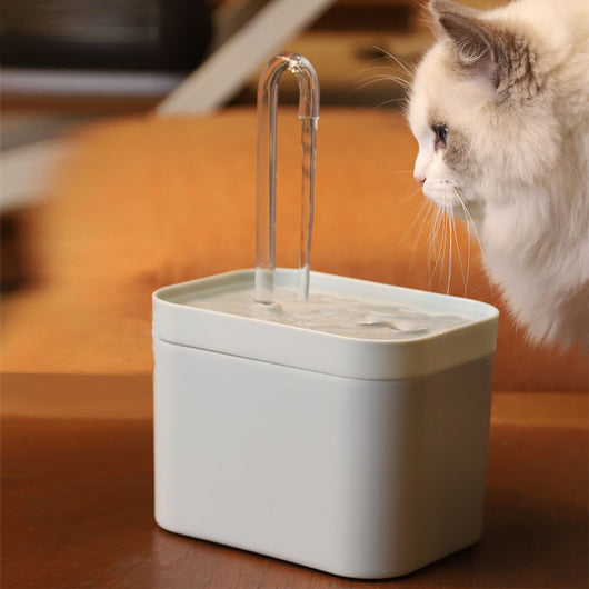 Fuente de Agua Automática para Gatos con Filtro USB Silenciosa 1.5L