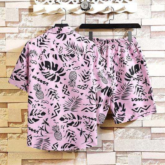 Camisa Hawaiana Suelta Estampada para Hombre - Image 2