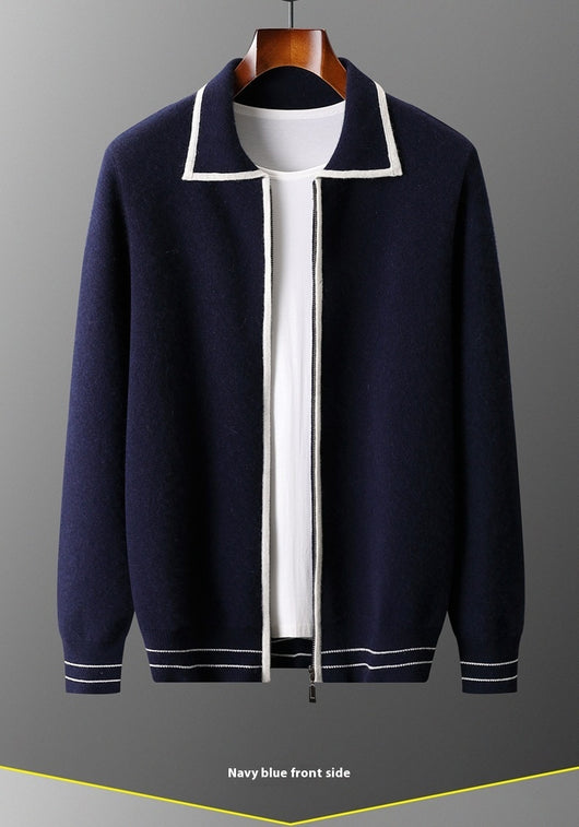 Cardigan de Lana para Hombre Elegante y Sofisticado - Image 15