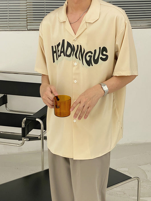 Camisa Estilo Hong Kong Coreana 19studio para Hombre - Verano Ins - Image 5
