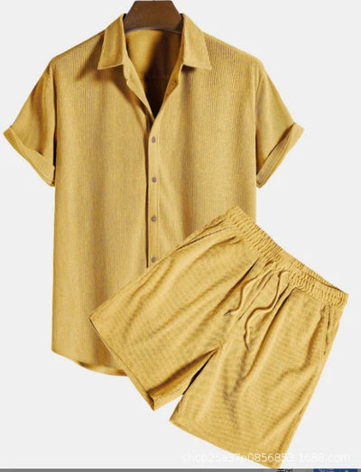 Conjunto de Playa Holgado: Playera y Shorts Cómodos - Image 10