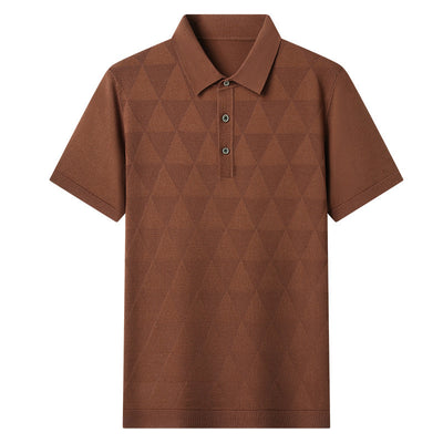 Camiseta Manga Corta Hombre Ice Silk Transpirable Secado Rápido - Image 5