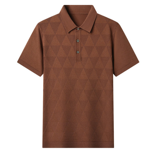 Camiseta Manga Corta Hombre Ice Silk Transpirable Secado Rápido - Image 5
