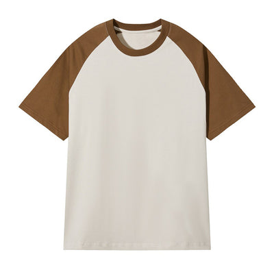Camiseta Holgada de Algodón con Manga Raglán para Hombre - Image 4