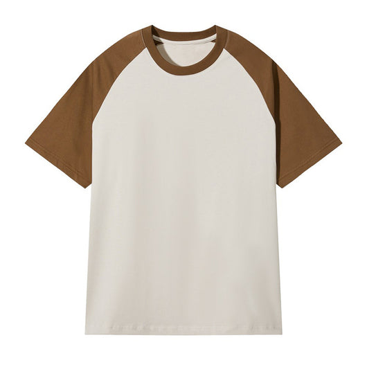 Camiseta Holgada de Algodón con Manga Raglán para Hombre - Image 4