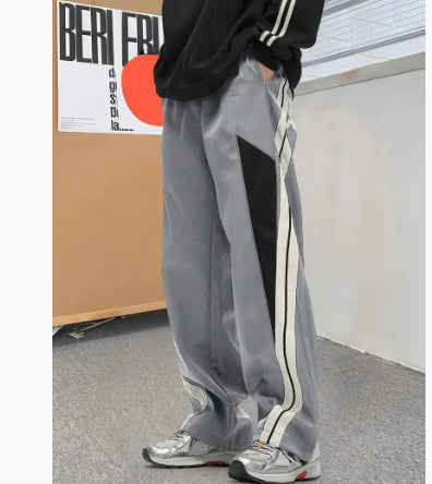 Pantalones Deportivos Retro Estilo Americano para Hombre - Otoño e Invierno - Image 7