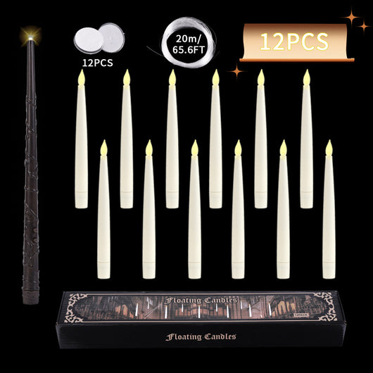 Set de Velas Navideñas LED con Control Remoto por Suspensión - Image 6