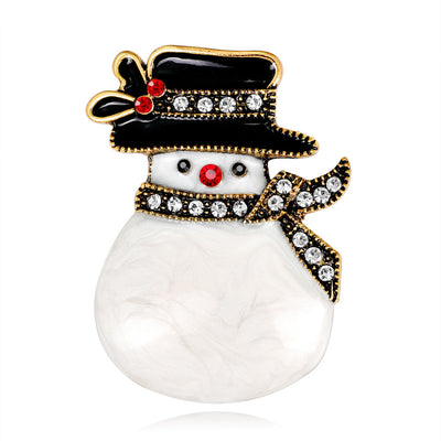 Broche Navideño Muñeco de Nieve Cartoon - Image 2
