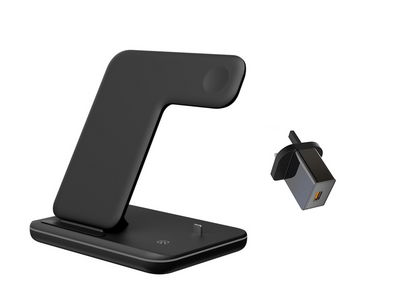 Cargador Inalámbrico 3 en 1 para Teléfono, Reloj y Auriculares - Image 23