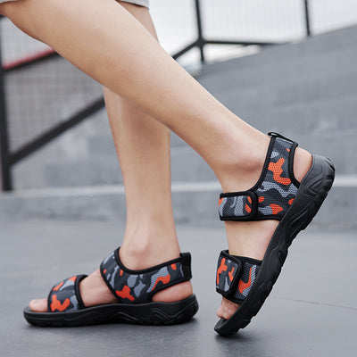Sandalias Casuales de Verano para Hombre con Cierre de Velcro - Image 4
