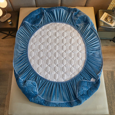 Sábana Ajustable de Algodón Suave Milk Plush - Image 12