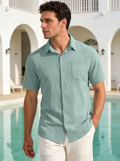 Camisas Business Casual Talla Grande para Hombre - Image 23