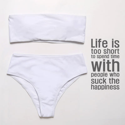 Bikini Tubo Liso Dos Piezas - Diseño Elegante y Versátil - Image 10
