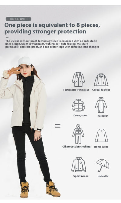Chaqueta Táctica Impermeable para Montaña con Sellado Térmico - Image 19