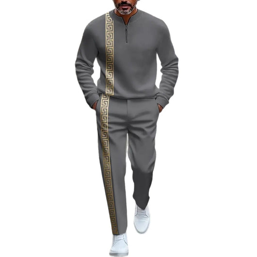 Conjunto Deportivo Casual con Polo Manga Larga y Pantalón - Image 5