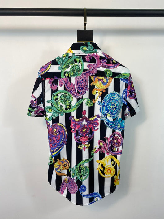 Camisa Playera Estampada para Hombre - Tendencia de Moda Europea y Americana - Image 9