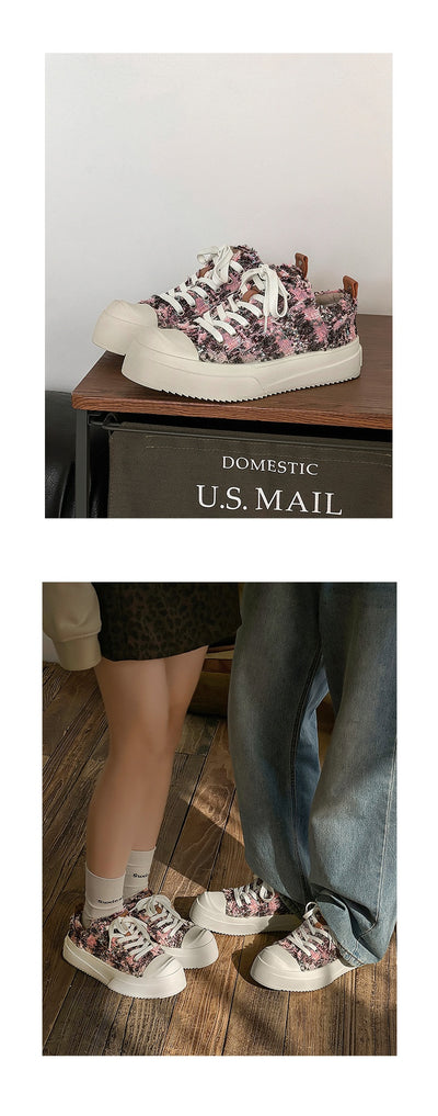 Bombas de Lona con Diseño Irregular - Colección Primavera - Image 12