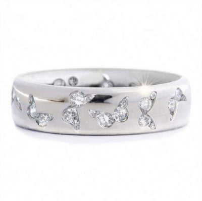 Anillo de Mariposa con Circonitas Multicolor - Diseño Personalizado y Adorable - Image 11