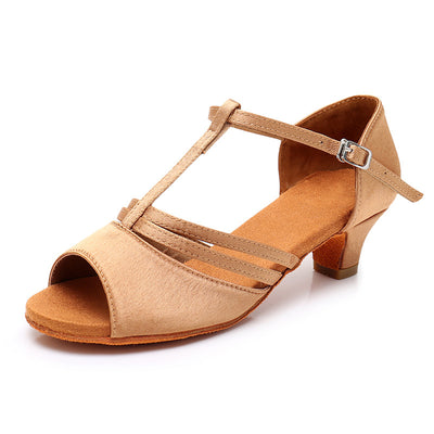 Zapatos de Danza Latina para Niñas Principiantes - Image 8