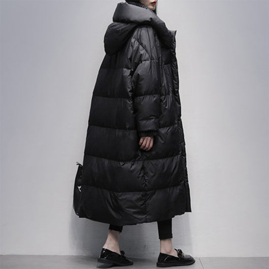 Abrigo de Plumón de Pato 90% Térmico Forrado en Polar para Invierno - Image 3