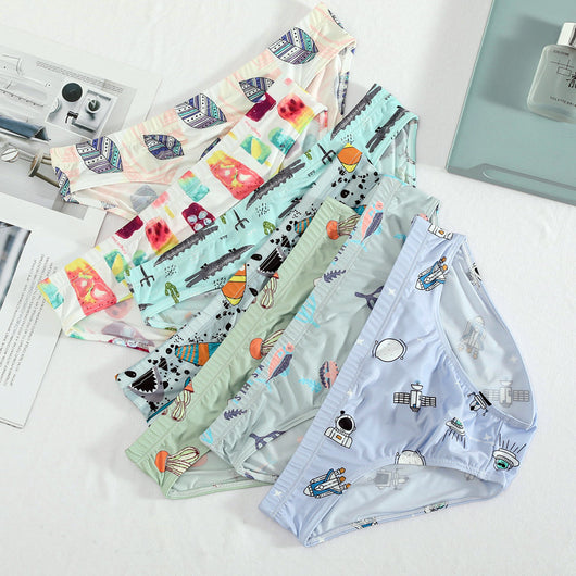 Calzones de Seda de Hielo Transpirables con Estampado - Image 19