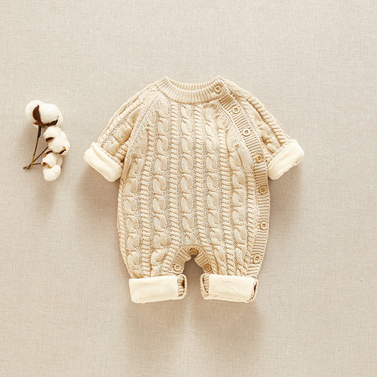 Conjunto de Ropa para Bebé Otoño Invierno con Forro Polar - Body Térmico - Image 8