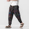 Pantalones Casuales Retro con Hebilla para Hombre