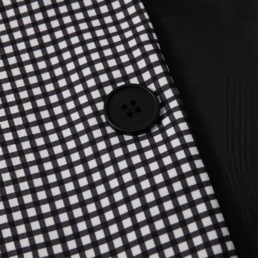 Traje Slim Fit Cuadros para Hombre - Estilo Ejecutivo Casual - Image 4