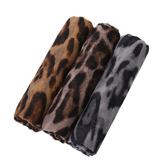 Pañuelo Protector Solar Estampado Leopardo para Viajes - Diseño Clásico Versátil - Image 13