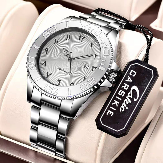 Reloj Mecánico Deportivo para Hombre con Esfera Luminosa, Calendario y Resistencia al Agua - Image 4