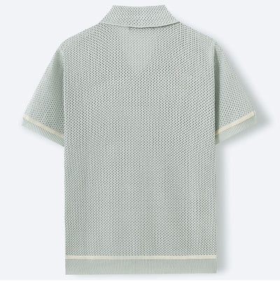 Playera de Punto Calada para Hombre - Estilo Casual Verano - Image 19