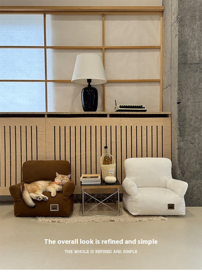 Cama Sofá para Mascotas con Diseño Acogedor - Lavable y Transpirable - Image 41