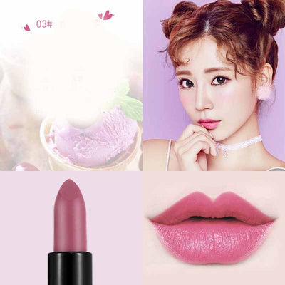 Labial Mate Terciopelo Rojo Caramelo - Image 12