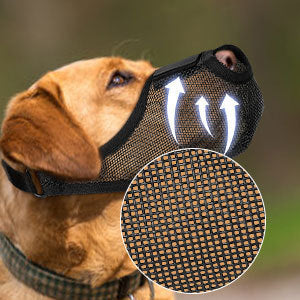 Bozal Respirador de Malla para Perros - Control de Ladridos y Mordidas - Image 8