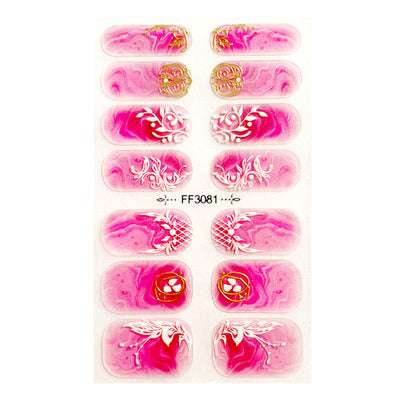 Pegatinas de Uñas 3D con Relieve Embossed - Image 2