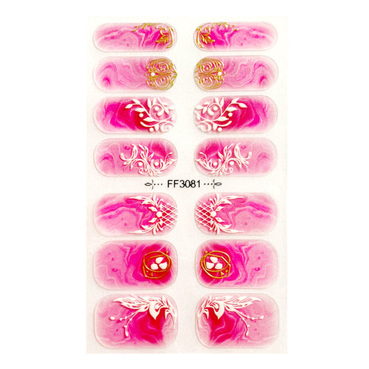 Pegatinas de Uñas 3D con Relieve Embossed - Image 2