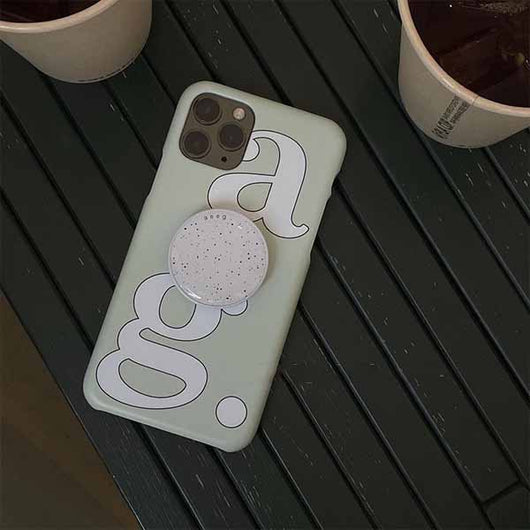 Funda de Plástico para Teléfono con Letras, Simple y a la Moda - Image 10