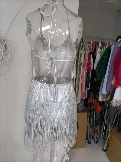 Jumpsuit de Lentejuelas con Tirantes Backless Estilo Discoteca - Image 17