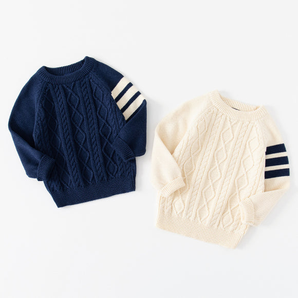 Suéter Infantil de Color Liso - Pullover Cómodo