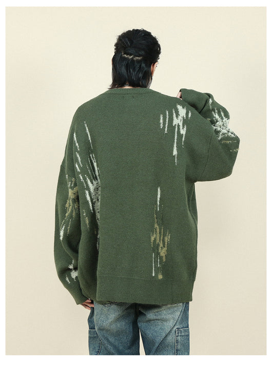 Suéter Holgado de Cuello Redondo para Hombre - Image 6