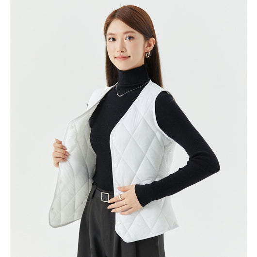 Chaleco Corto de Terciopelo para Otoño e Invierno Mujer - Image 12