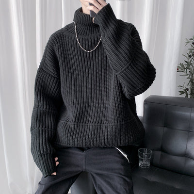 Suéter de Lana Tejida para Hombre - Estilo Casual Moderno - Image 2