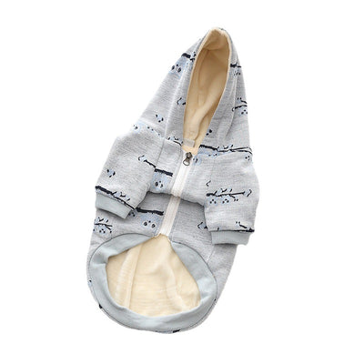 Suéter Abrigo para Perro con Cierre - Diseño Casual con Patrón - Image 11