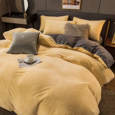 Juego de Cama Matrimonial Premium Franela Gruesa con Volante - Image 37