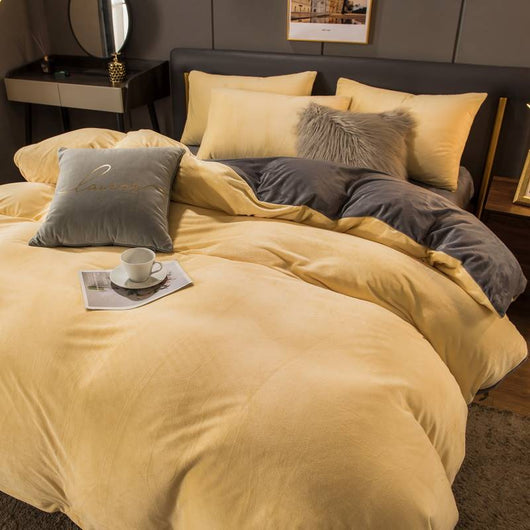 Juego de Cama Matrimonial Premium Franela Gruesa con Volante - Image 37